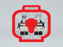 THE SABOTEUR Custom PAD PRINTED Minifigure