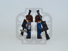 COLD SOLDIER (Dark Blue) Custom PAD PRINTED Minifigure