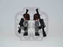 COLD SOLDIER (Grey) Custom PAD PRINTED Minifigure