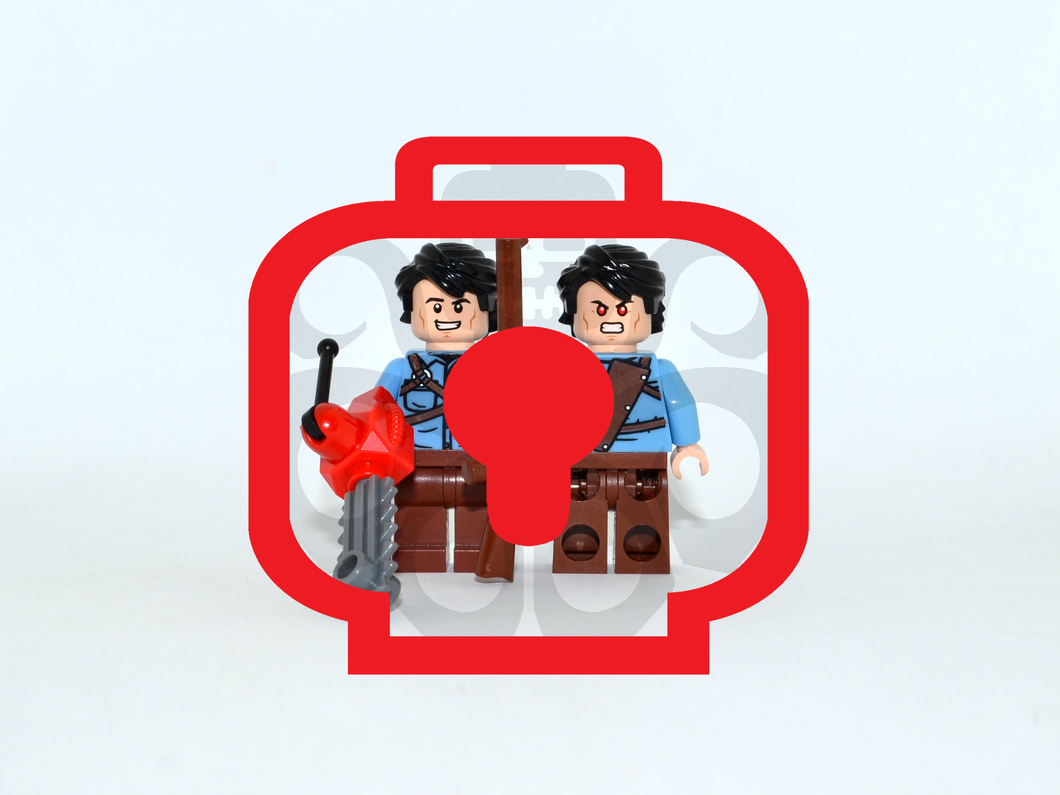 DARKNESS HUNTER Custom PAD PRINTED Minifigure