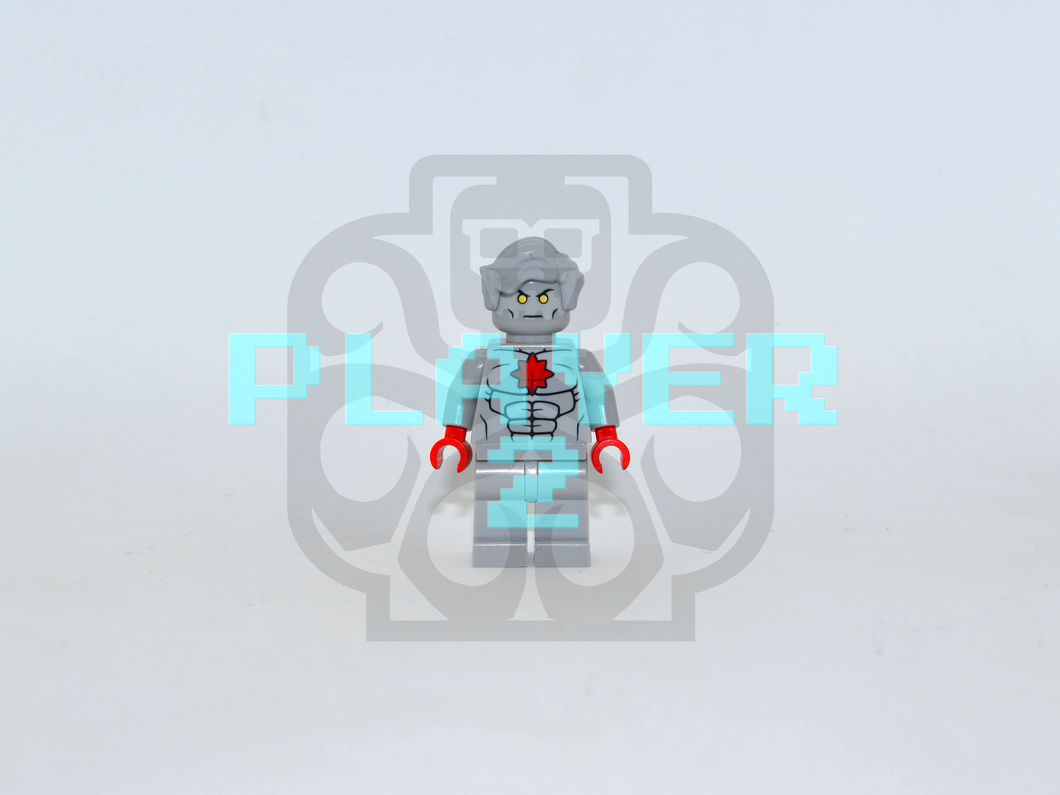 PLAYER 2 CAPTAIN FUSION Custom PAD PRINTED Minifigure