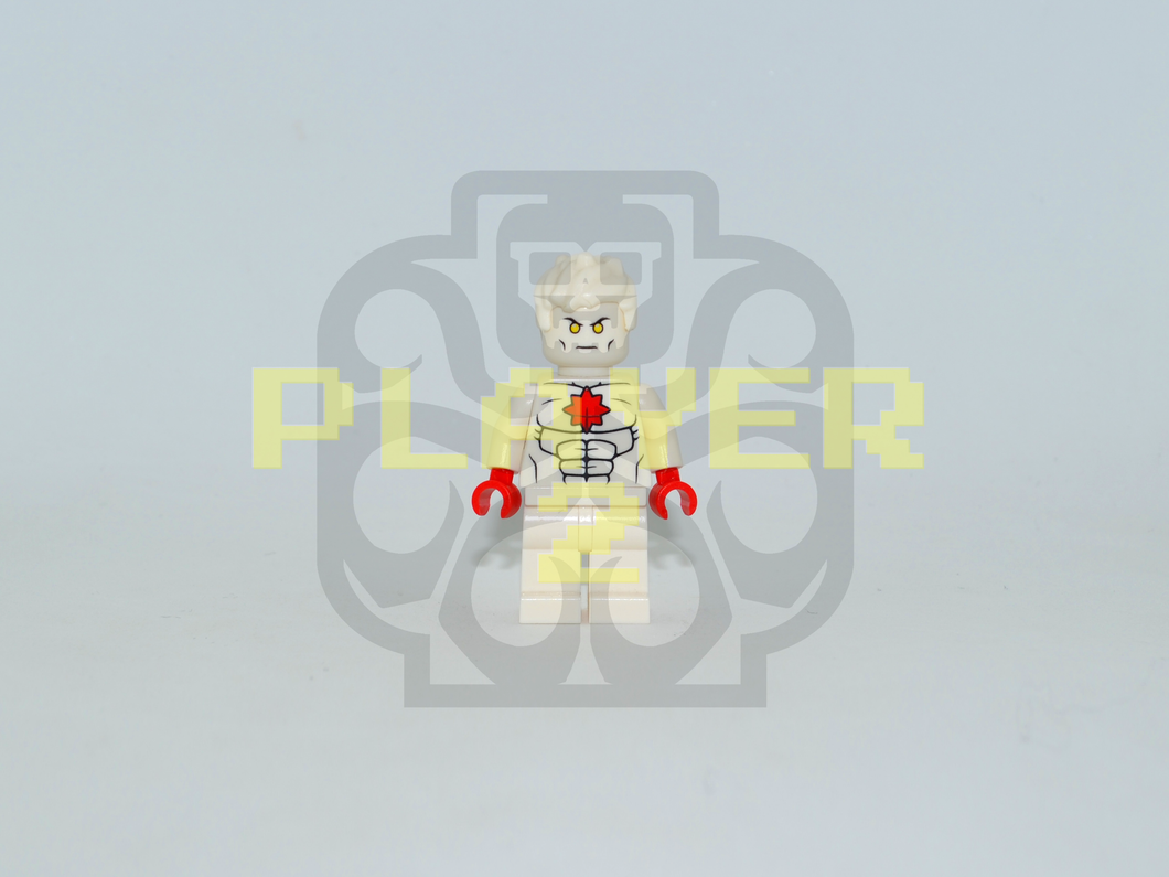 PLAYER 2 CAPTAIN FUSION Custom PAD PRINTED Minifigure