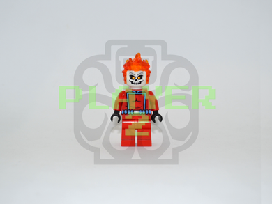 PLAYER 2 PHANTOM BIKER Custom PAD PRINTED Minifigure