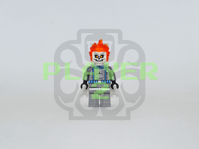 PLAYER 2 PHANTOM BIKER Custom PAD PRINTED Minifigure