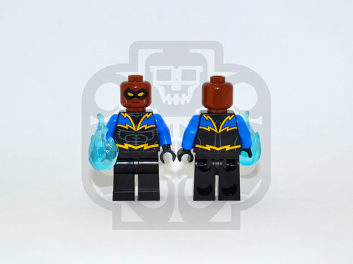 BLACK VOLT Custom PAD PRINTED Minifigure