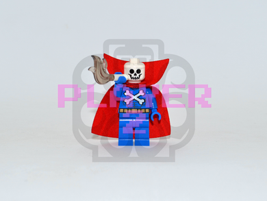 PLAYER 2 MR SKULL Custom PAD PRINTED Minifigure