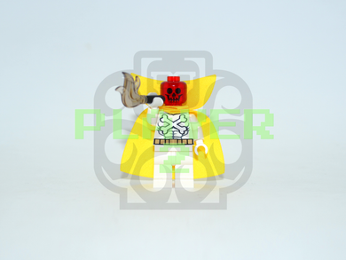 PLAYER 2 MR SKULL Custom PAD PRINTED Minifigure
