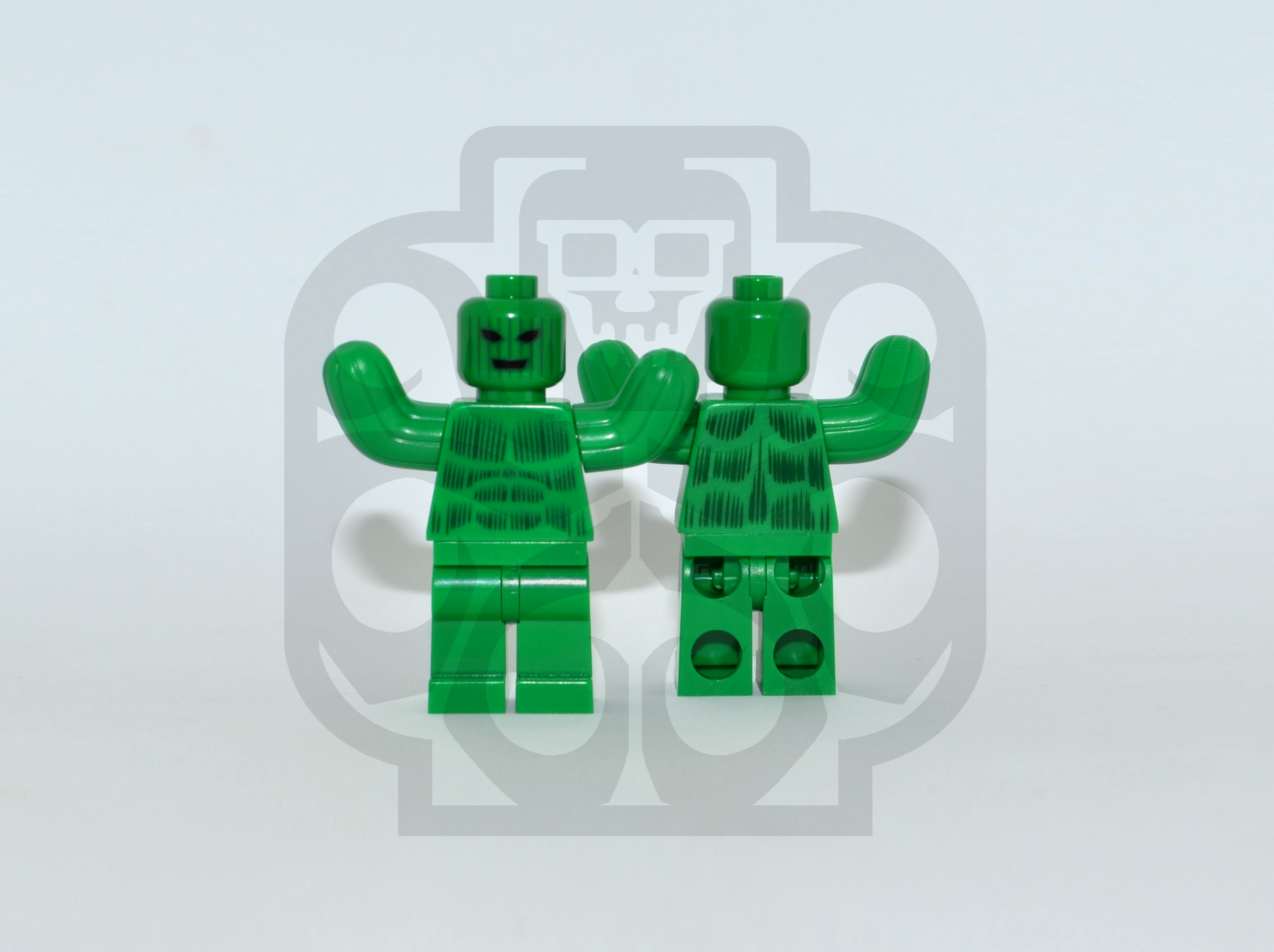 PRICKLY PLANT Custom PAD PRINTED Minifigure – A2Zminifigures