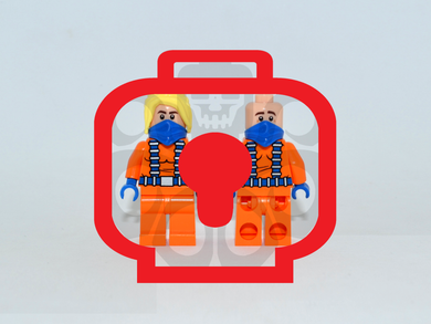 HINTMEISTER Custom PAD PRINTED Minifigure