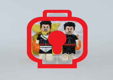 NEFARIOUS NOBLEMAN Custom PAD PRINTED Minifigure