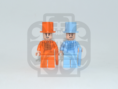 DIM AND DIMMER Custom PAD PRINTED Minifigure