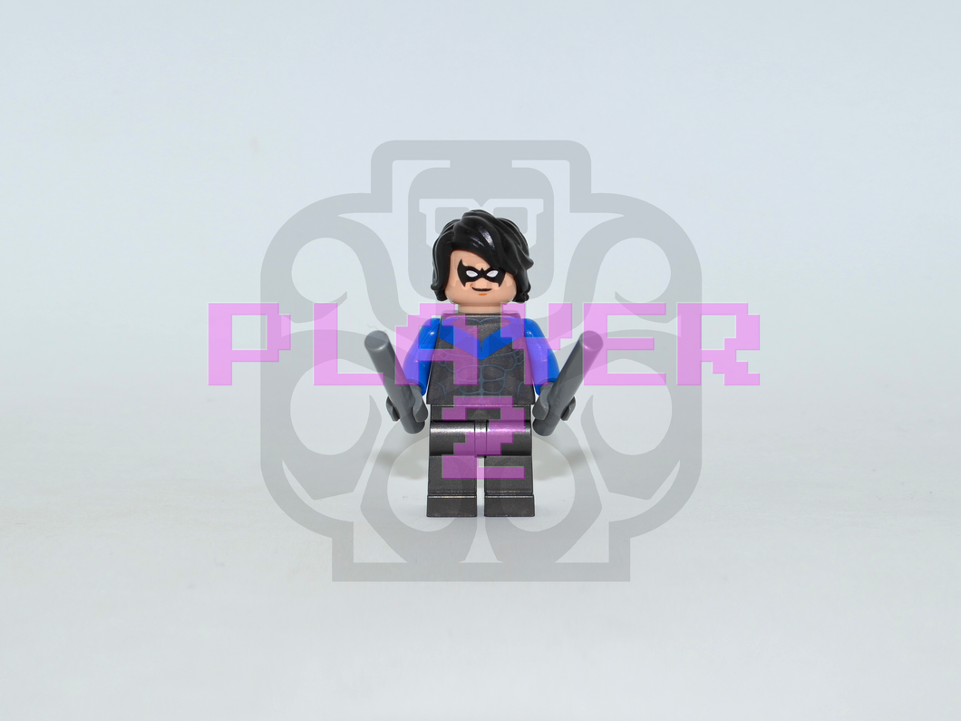 PLAYER 2 BLUEBIRD Custom PAD PRINTED Minifigure
