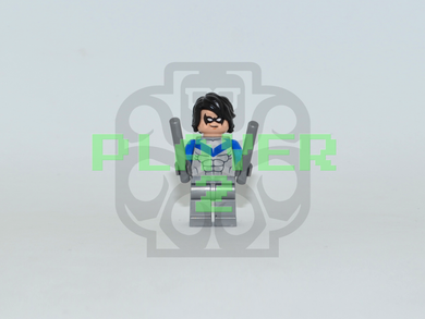 PLAYER 2 BLUEBIRD Custom PAD PRINTED Minifigure