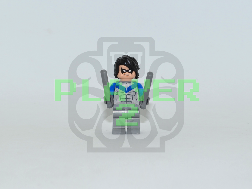 PLAYER 2 BLUEBIRD Custom PAD PRINTED Minifigure