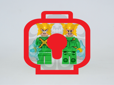 MAX VOLTAGE V1.5 Custom PAD PRINTED Minifigure