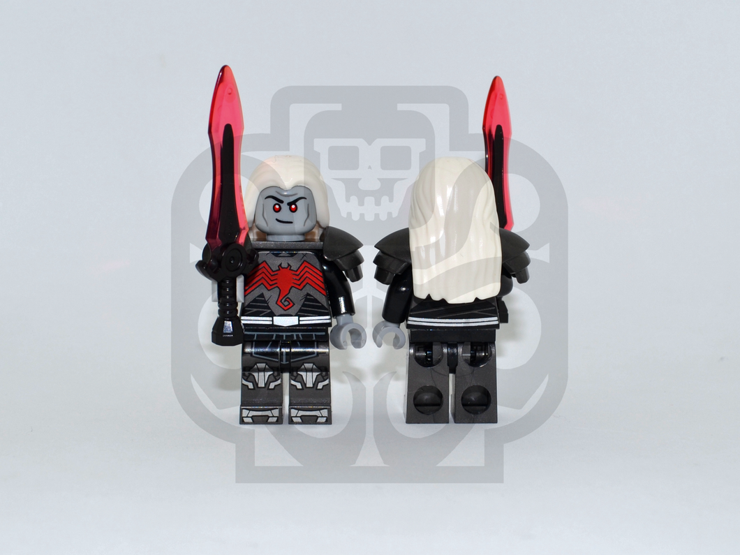 BLACK KING Custom PAD PRINTED Minifigure