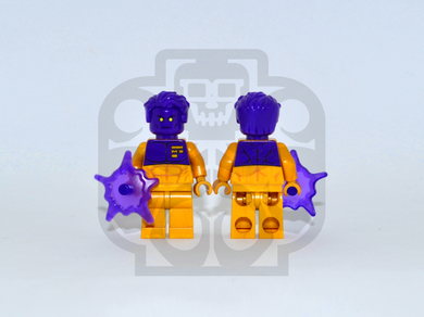 MAJOR FISSION (Purple) Custom PAD PRINTED Minifigure