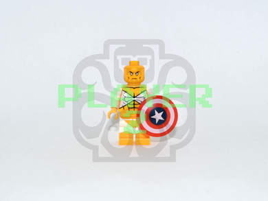 PLAYER 2 MAJOR VICTORY Custom PAD PRINTED Minifigure