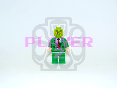 PLAYER 2 BIG HEAD STAN Custom PAD PRINTED Minifigure