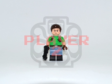 PLAYER 2 MAX LORD Custom PAD PRINTED Minifigure