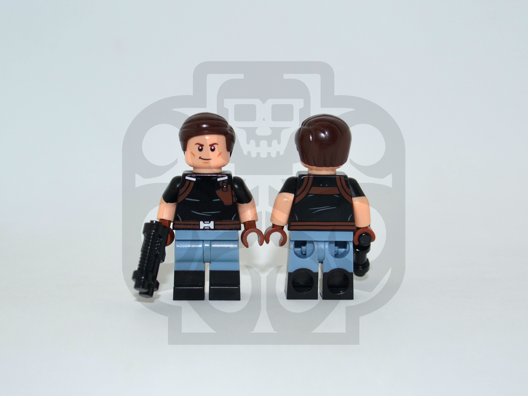 MAX LORD Custom PAD PRINTED Minifigure