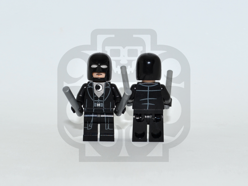 NIGHTY KNIGHT 1.5 Custom PAD PRINTED Minifigure