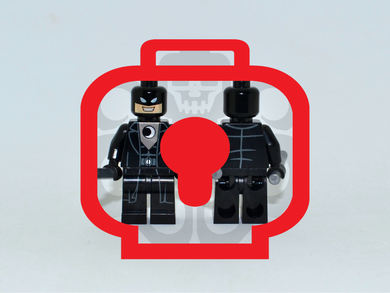 NIGHTY KNIGHT Custom PAD PRINTED Minifigure