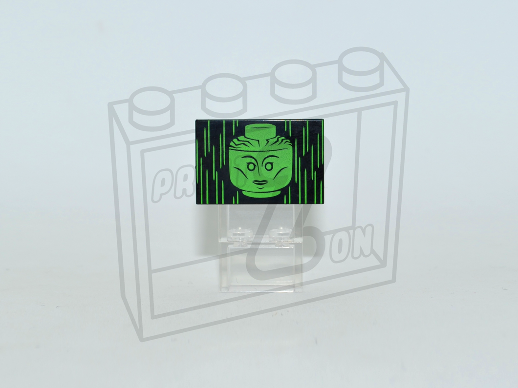 WATCHTOWER Screen (Black) Custom PAD PRINTED 2x3 Tile