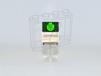 WATCHTOWER LAPTOP (White) Custom PAD PRINTED