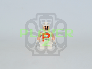 PLAYER 2 PUNK Custom PAD PRINTED Minifigure