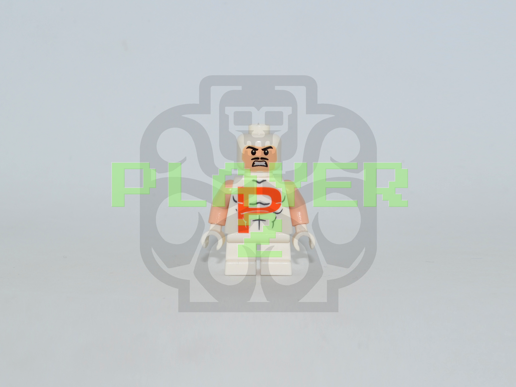 PLAYER 2 PUNK Custom PAD PRINTED Minifigure