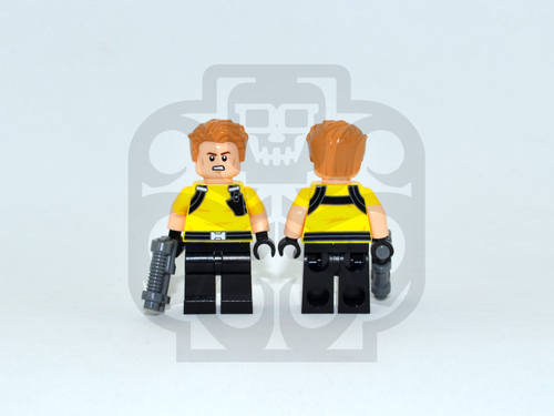 RICK FLAG Jr. Custom PAD PRINTED Minifigure