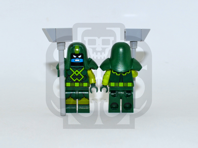 COSMIC JUDGE Custom PAD PRINTED Minifigure