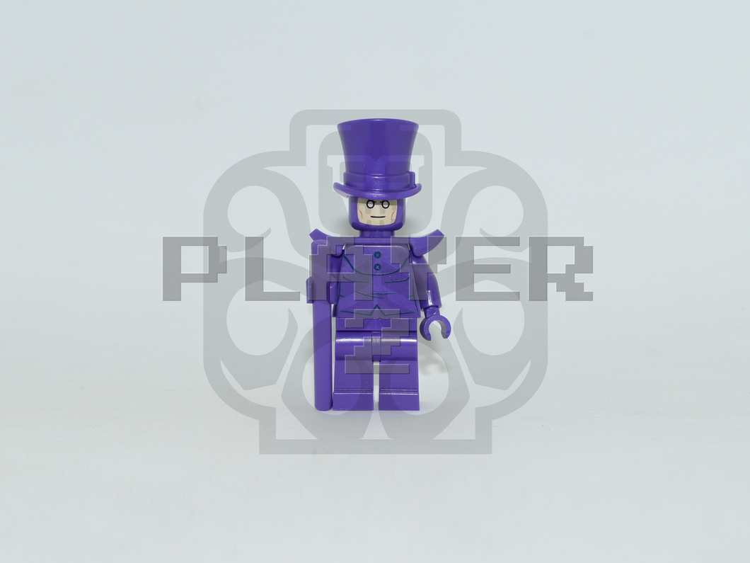 PLAYER 2 MR. SHADOW Custom PAD PRINTED Minifigure – A2Zminifigures