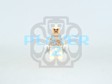 PLAYER 2 NAKED GENIUS Custom PAD PRINTED Minifigure