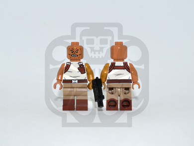 THE HORROR Custom PAD PRINTED Minifigure