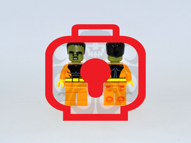 HEAD HONCHO Custom PAD PRINTED Minifigure
