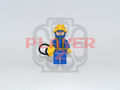PLAYER 2 MASTER BAITER Custom PAD PRINTED Minifigure