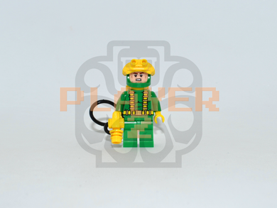 PLAYER 2 MASTER BAITER Custom PAD PRINTED Minifigure
