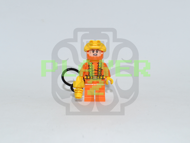 PLAYER 2 MASTER BAITER Custom PAD PRINTED Minifigure