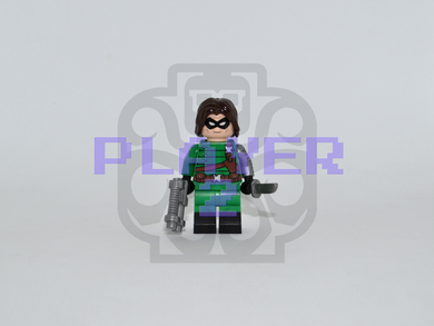 PLAYER 2 COLD SOLDIER Custom PAD PRINTED Minifigure