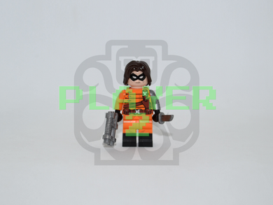 PLAYER 2 COLD SOLDIER Custom PAD PRINTED Minifigure