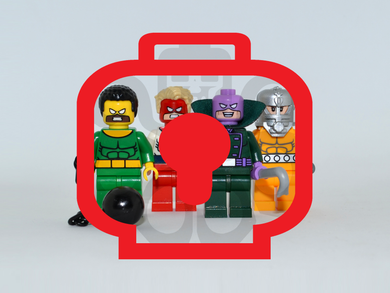 DEMOLITION MEN V1 Custom PAD PRINTED Minifigures