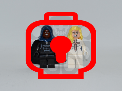 SHADOW & FLARE Custom PAD PRINTED Minifigures