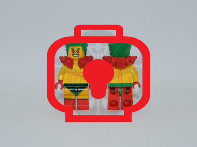 PEEPER Custom PAD PRINTED Minifigure