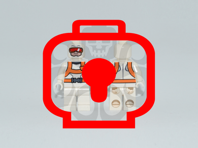 SCORCH Custom PAD PRINTED Minifigure