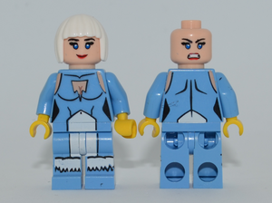 CHILL Minifigure MISPRINT Medium Blue