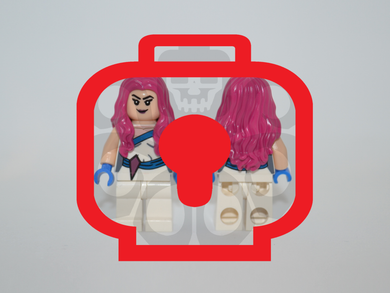GEM FATALE Custom PAD PRINTED Minifigure