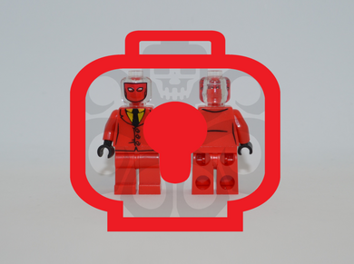 SAD JOHN Custom PAD PRINTED Minifigure