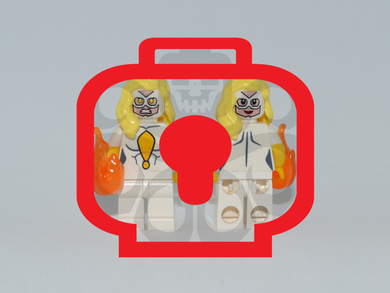 DOCTOR MOON Custom PAD PRINTED Minifigure